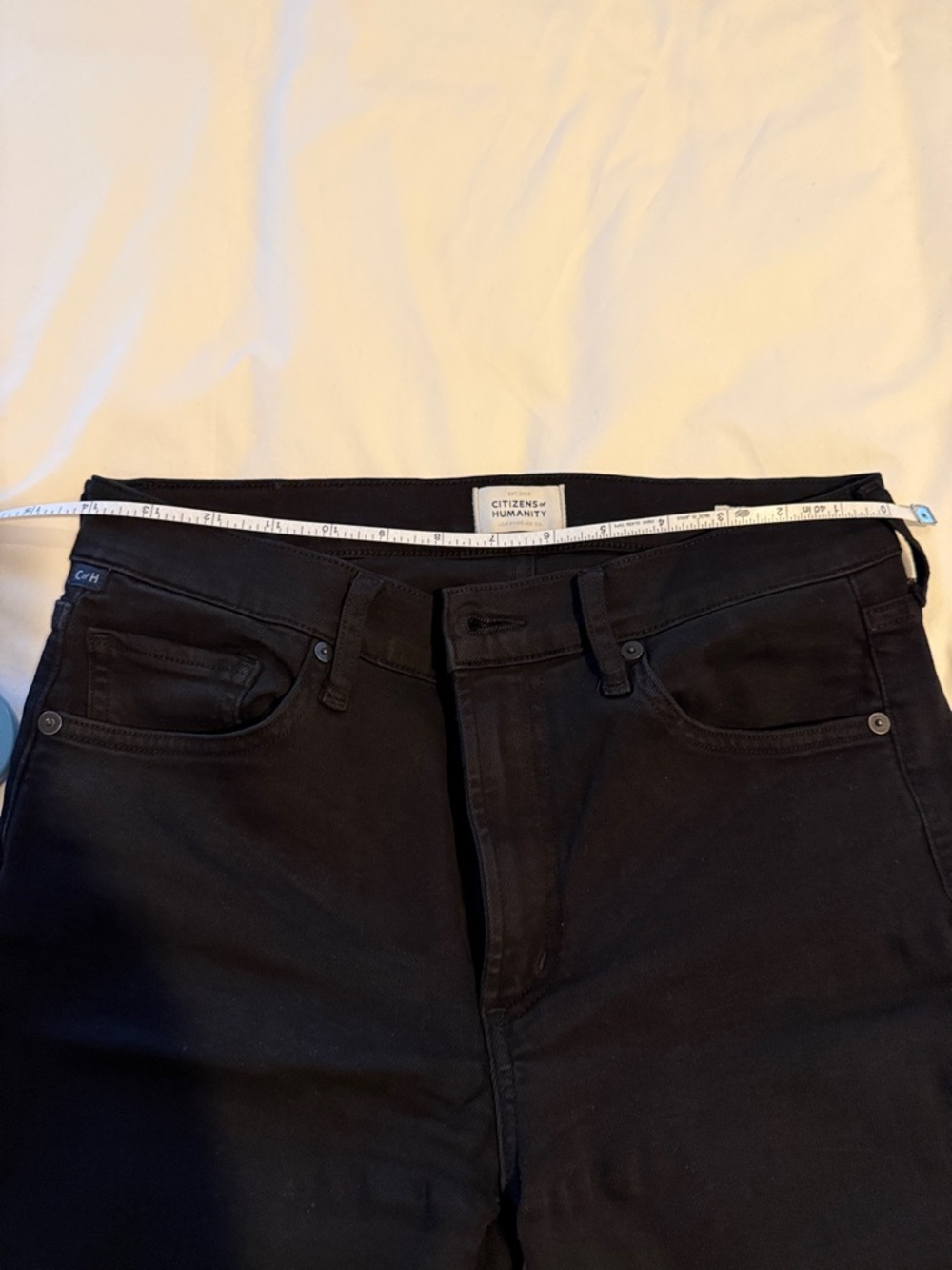 Citizens Of Humanity Skyla Black Straight leg Jeans size 28 - Picture 7 of 8